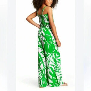 New Lilly Pulitzer Girls Boom Boom Palm Leaves Jumpsuit